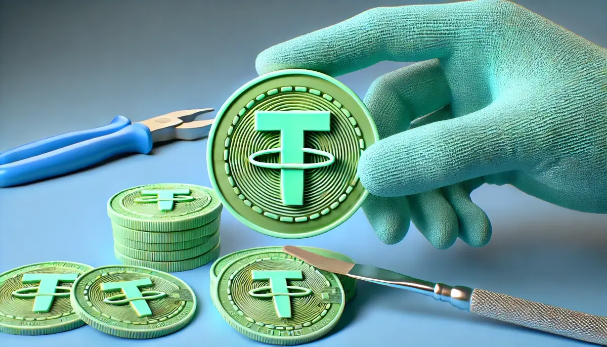 Tether (USDT) coins