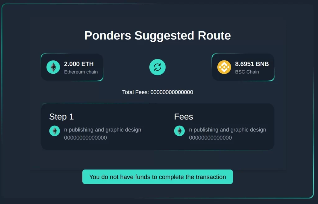 Picture showing stage 2 of swapping on BlookBoost bridge