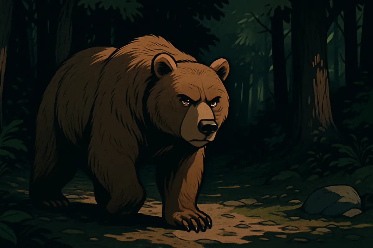 Picture showing Bear, resembling Berachain (BERA) icon