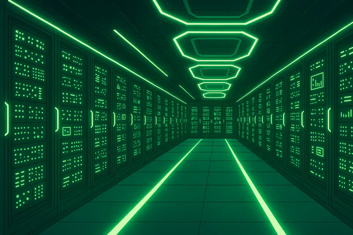 Picture showing Pakistan's Bitcoin mining center visualisation