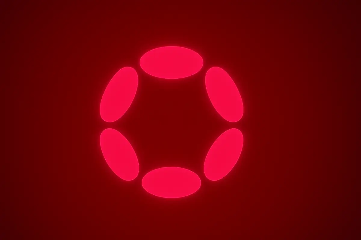 Polkadot (DOT) logo