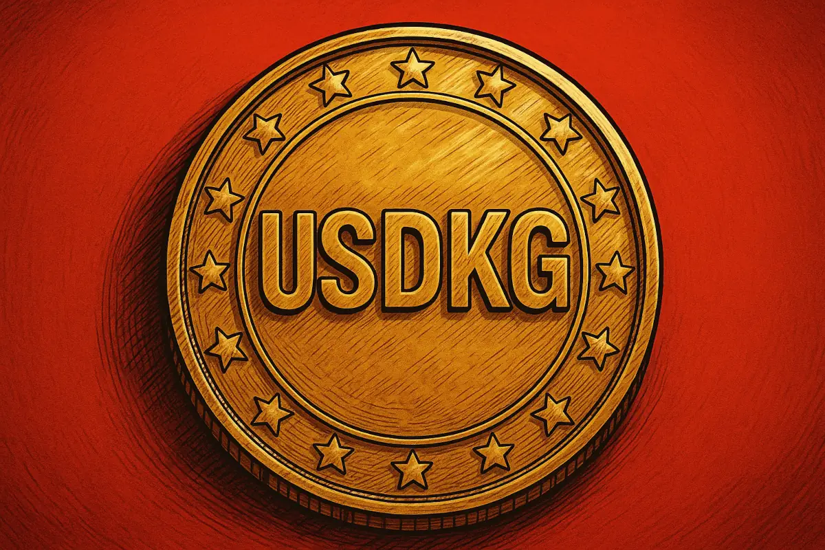 Picture showing USDKG coin