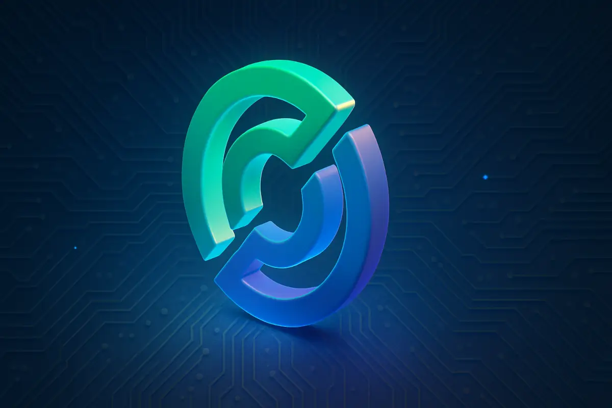 Picture showing 3D Circle logo